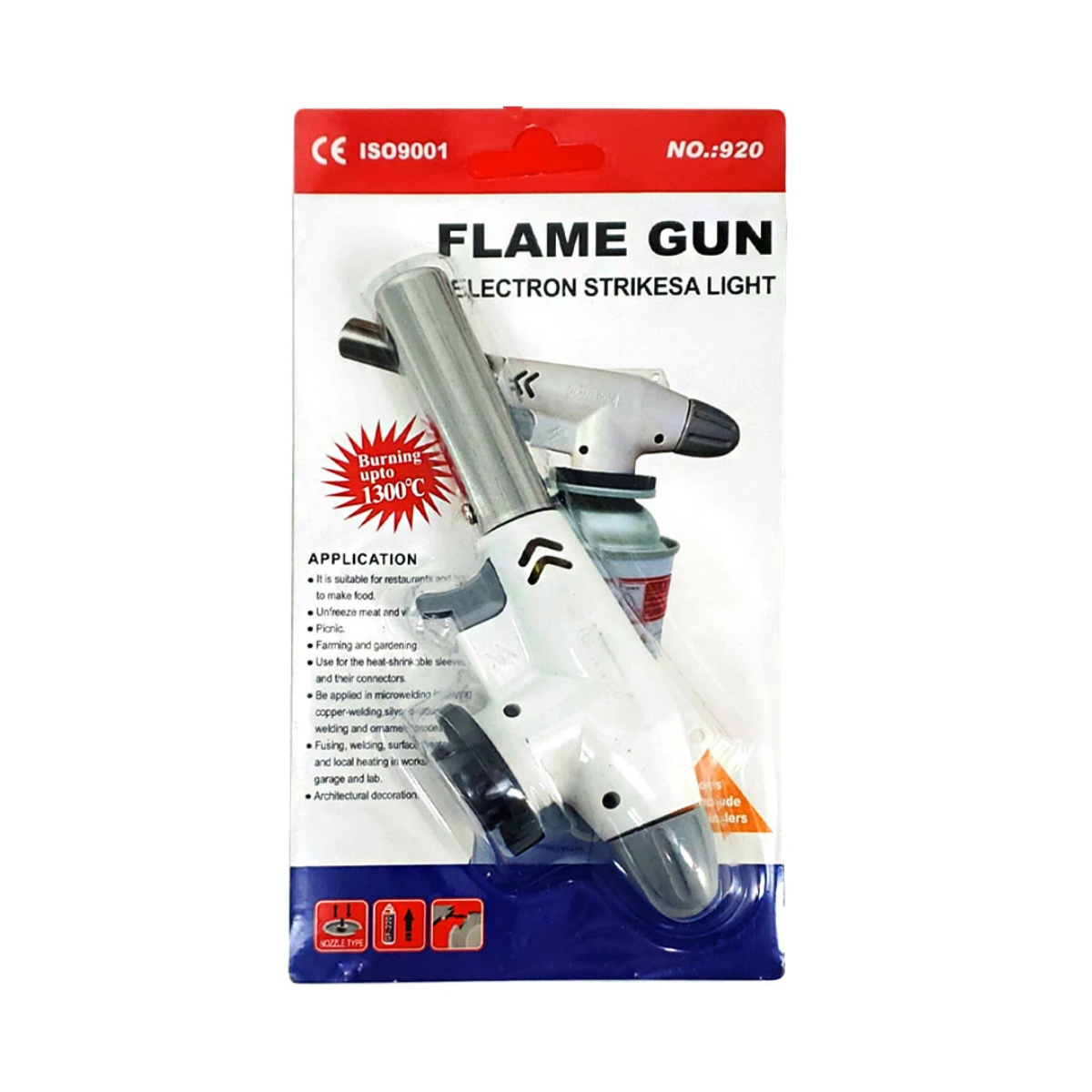 Flameador para botellon de gas